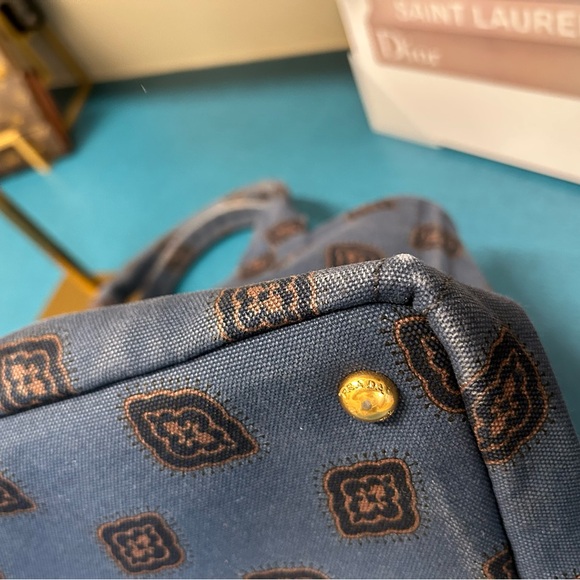 Prada Denim bag, Vintage, very nice condition - Picture 13 of 15